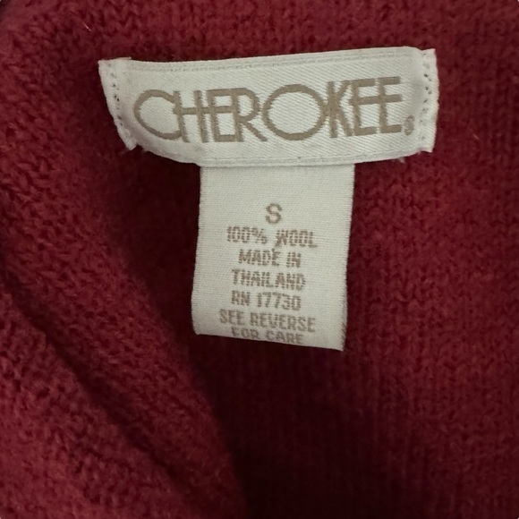 60’s Vintage Cherokee wool red jacket coat size S lagonlook - Picture 4 of 6